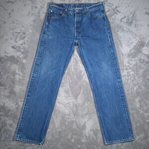 Vintage Levi’s 501XX Made USA Straight Leg Jeans 36x34